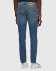 Slim-Jeans aus blauem Denim von D-Strukt Diesel