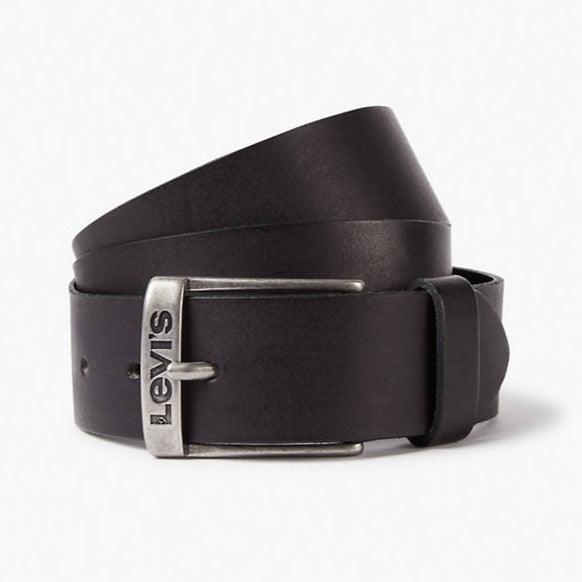 Ceinture Levi's® noire en cuir - Georgespaul