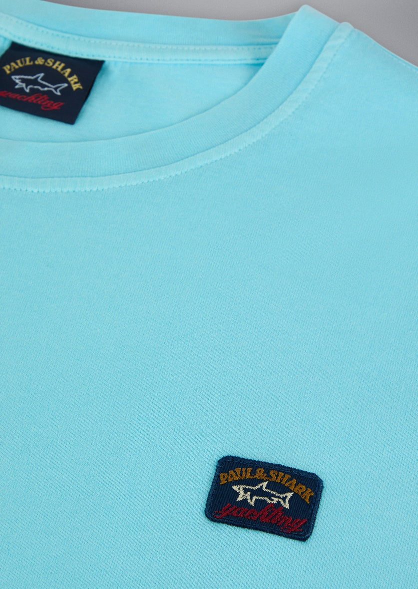 T-Shirt homme Paul & Shark turquoise