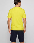 T-Shirt Hugo Boss jaune en coton | Georgespaul