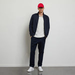 Charger l&#39;image dans la galerie, Sweat zippé Eden Park marine en coton pour homme I Georgespaul
