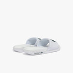 Charger l&#39;image dans la galerie, Claquettes Lacoste blanches | Georgespaul
