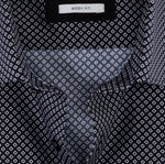 Charger l&#39;image dans la galerie, Chemise OLYMP ajustée marine en coton | Georgespaul
