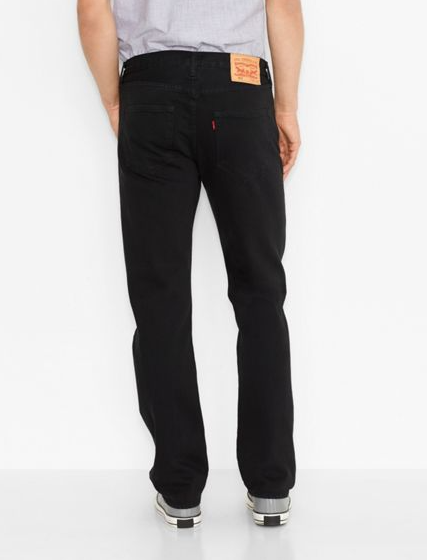 Jeans 501™ original Levi's® noir coton