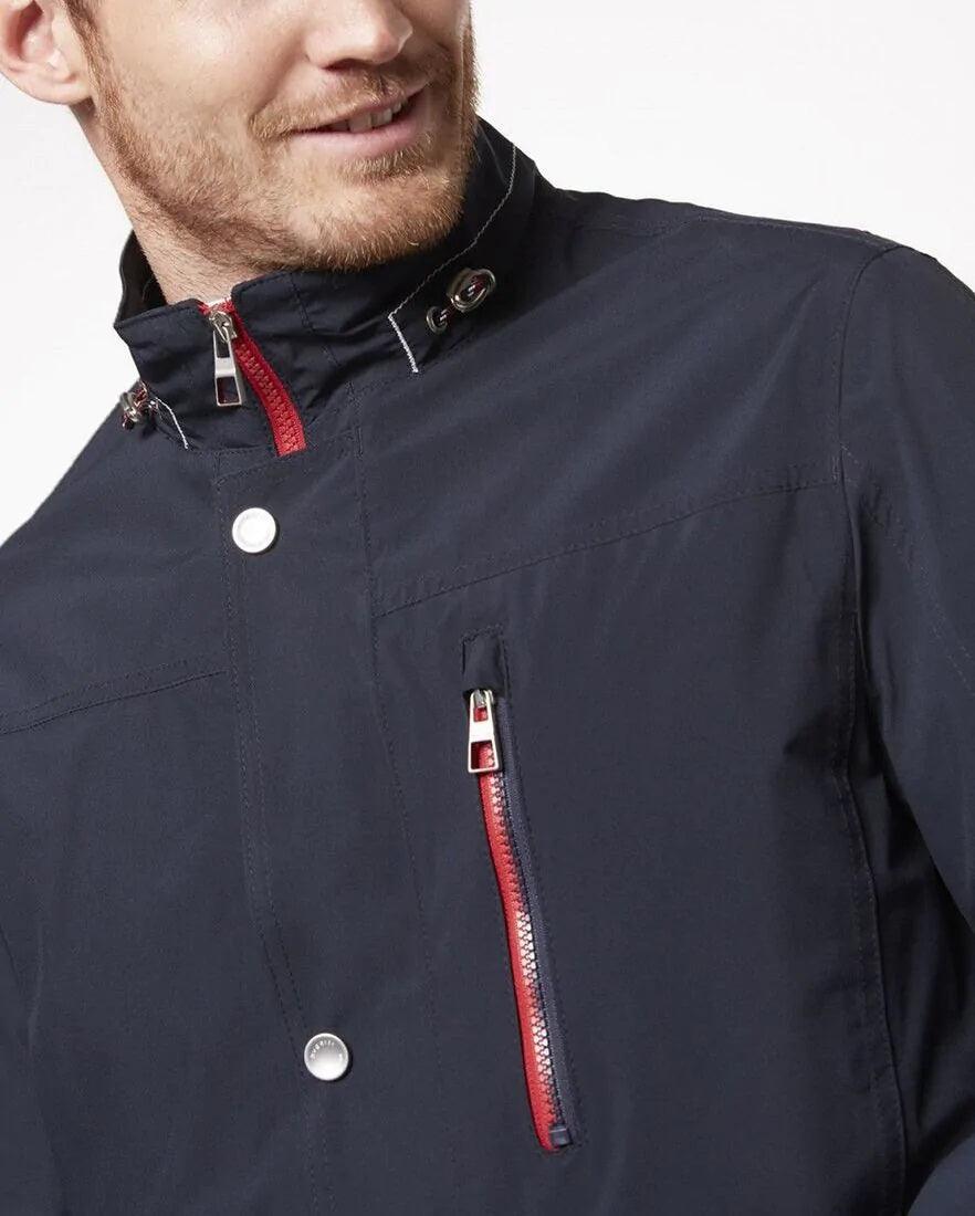 Veste sportive à col montant Bugatti marine - Georgespaul