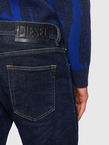 Blaue Diesel-Slim-Jeans