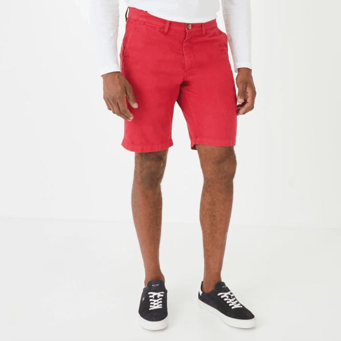 Bermuda Eden Park rouge en coton - Georgespaul