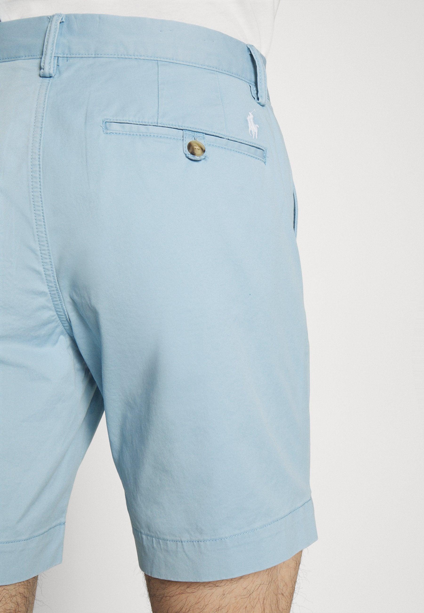 Bermuda Ralph Lauren bleu clair en coton stretch - Georgespaul