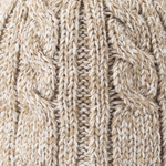 Charger l&#39;image dans la galerie, Bonnet Creamy Gin Cabaïa beige pompons interchangeables | Georgespaul
