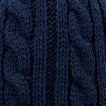 Charger l&#39;image dans la galerie, Bonnet mixte Cabaïa marine pompons interchangeables | Georgespaul
