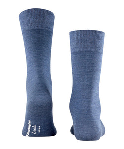 Chaussettes hautes Burlington bleues