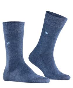 Chaussettes hautes Burlington bleues