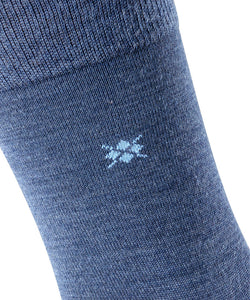 Chaussettes hautes Burlington bleues