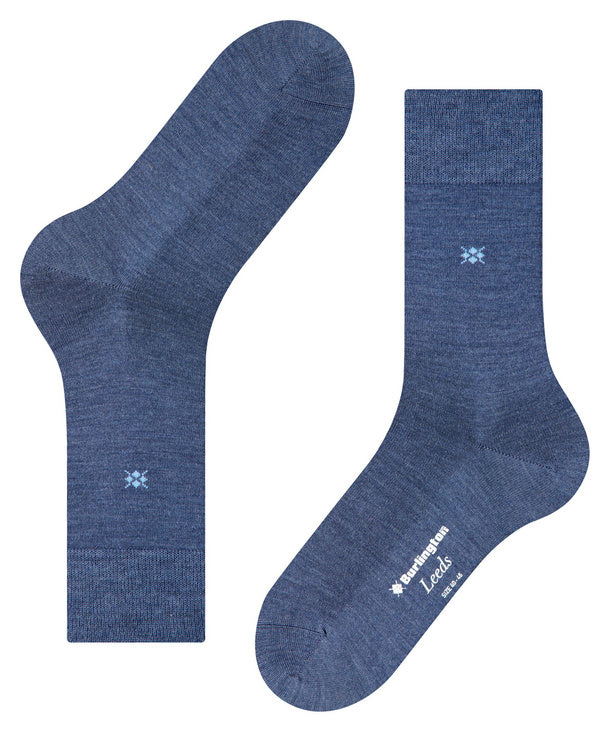 Chaussettes hautes Burlington bleues