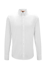 Charger l&#39;image dans la galerie, Chemise BOSS blanche en coton stretch pour homme I Georgespaul
