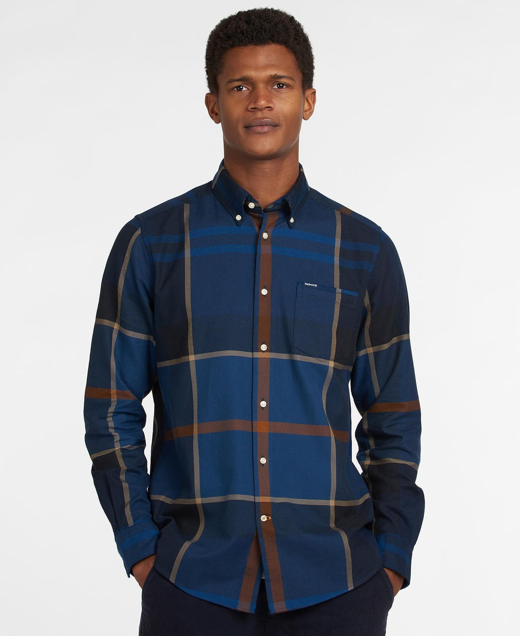 Chemise Barbour bleue I Georgespaul