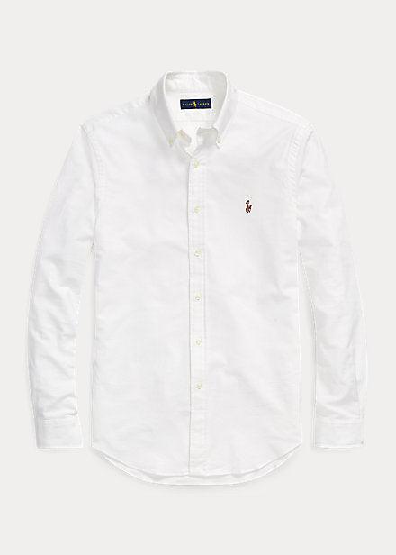 Chemise Ralph Lauren blanche en coton - Georgespaul