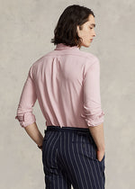 Charger l&#39;image dans la galerie, Chemise Ralph Lauren rose en coton piqué pour homme I Georgespaul
