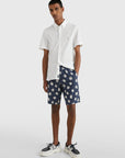 Chemise Tommy Hilfiger blanc en coton bio - Georgespaul