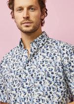 Charger l&#39;image dans la galerie, Chemise fleurie Eden Park beige pour homme I Georgespaul
