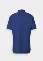 Charger l&#39;image dans la galerie, Chemise manches courtes homme Tommy Hilfiger marine coton bio | Georgespaul
