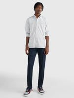 Afbeelding in Gallery-weergave laden, Chemise micro motifs Tommy Hilfiger blanche pour homme I Georgespaul
