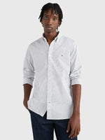 Afbeelding in Gallery-weergave laden, Chemise micro motifs Tommy Hilfiger blanche pour homme I Georgespaul
