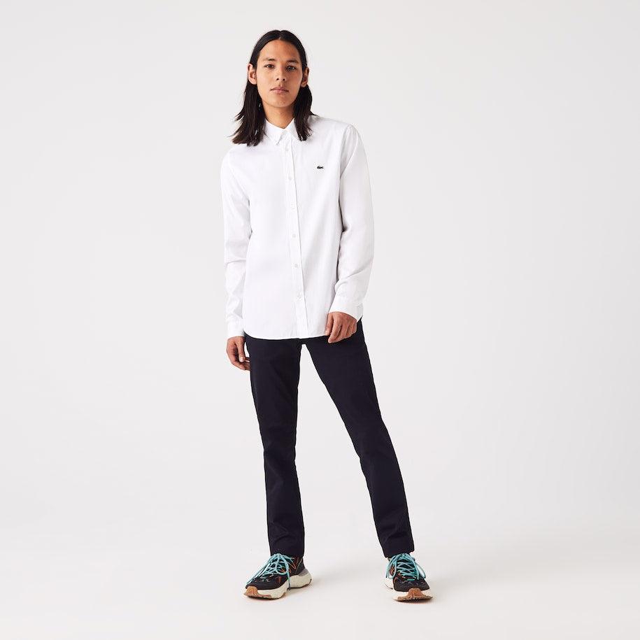 Chemise Lacoste blanche en coton’ - Georgespaul