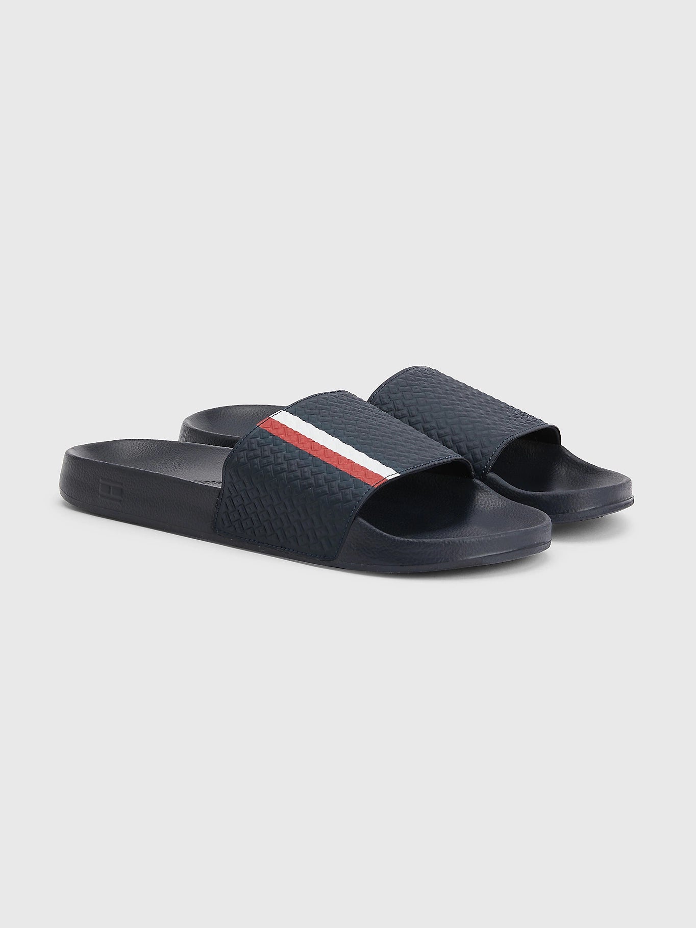 Claquettes Tommy Hilfiger marine pour homme Georgespaul