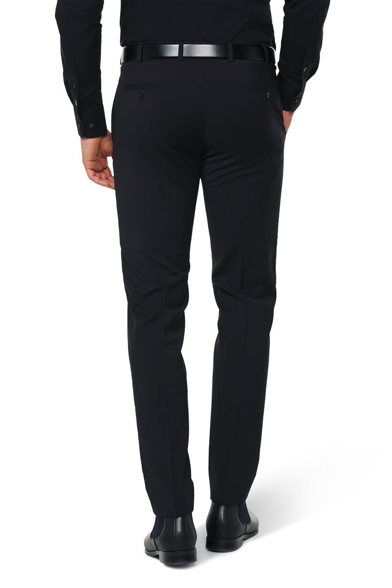Pantalon de costume Apollo Digel noir en laine | Georgespaul