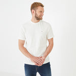 Laden Sie das Bild in den Galerie-Viewer, T-shirt à manches courtes pour homme Eden Park blanc en coton | Georgespaul
