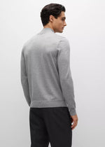 Charger l&#39;image dans la galerie, Gilet Hugo Boss gris en laine I Georgespaul
