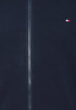 Charger l&#39;image dans la galerie, Gilet zippé homme Tommy Hilfiger marine en coton bio | Georgespaul
