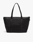 Grand sac cabas Lacoste noir en toile - Georgespaul