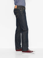 Charger l&#39;image dans la galerie, Jeans 501™ original Levi&#39;s® bleu foncé coton | Georgespaul

