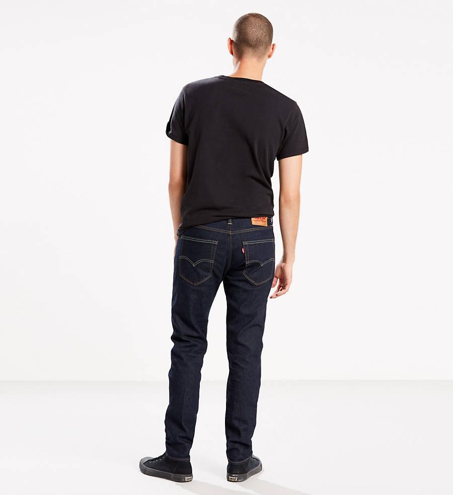 Jean slim 512™ Levi&#39;s® bleu foncé en coton bio - Georgespaul