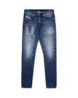 Jeans slim D-strukt Diesel bleu moyen stretch