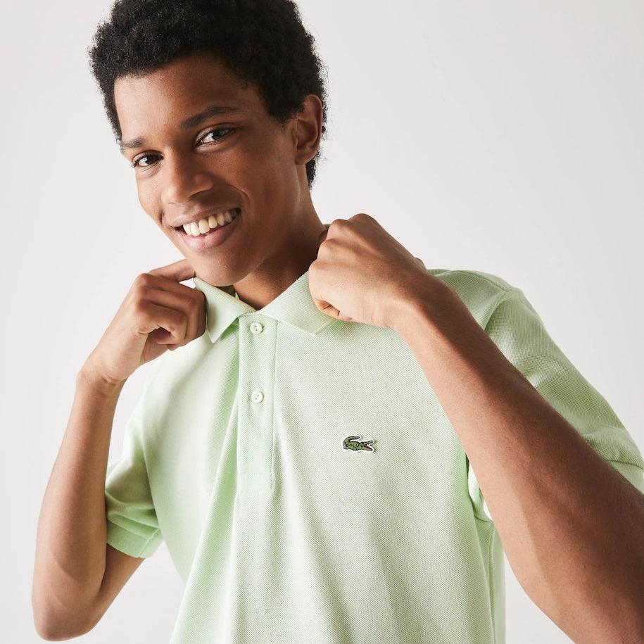Polo L.12.12 Lacoste vert clair - Georgespaul