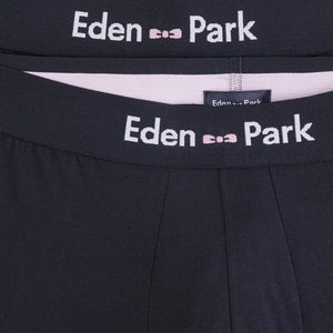 Lot de 2 boxers Eden Park bleus en coton pour homme I Georgespaul