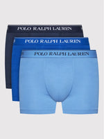 Charger l&#39;image dans la galerie, Lot de 3 boxers pour hommes Ralph Lauren bleus
