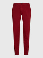 Afbeelding in Gallery-weergave laden, Pantalon chino homme slim Tommy Jeans bordeaux coton bio | Georgespaul
