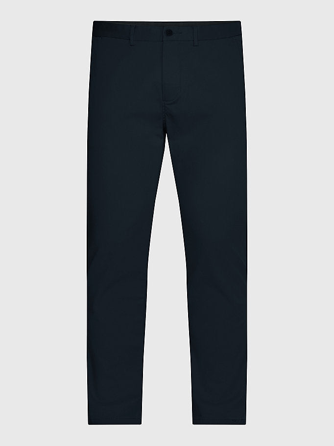 Pantalon chino pour homme Tommy Hilfiger marine | Georgespaul