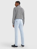 Afbeelding in Gallery-weergave laden, Pantalon chino slim Tommy Hilfiger bleu clair pour homme I Georgespaul

