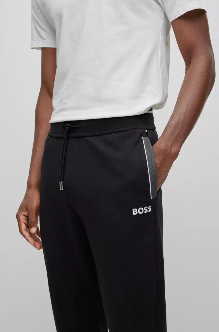 Pantalon de jogging BOSS noir en coton - Georgespaul