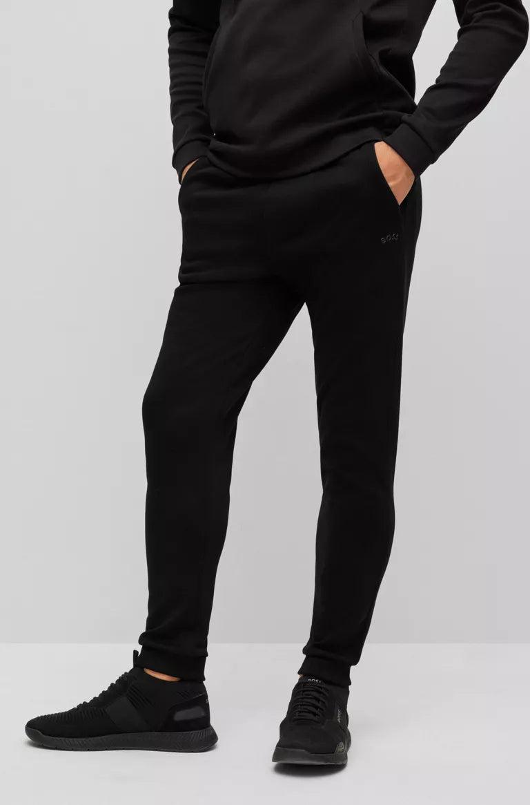 Pantalon de jogging BOSS noir en coton bio - Georgespaul