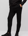 Pantalon de jogging BOSS noir en coton bio - Georgespaul