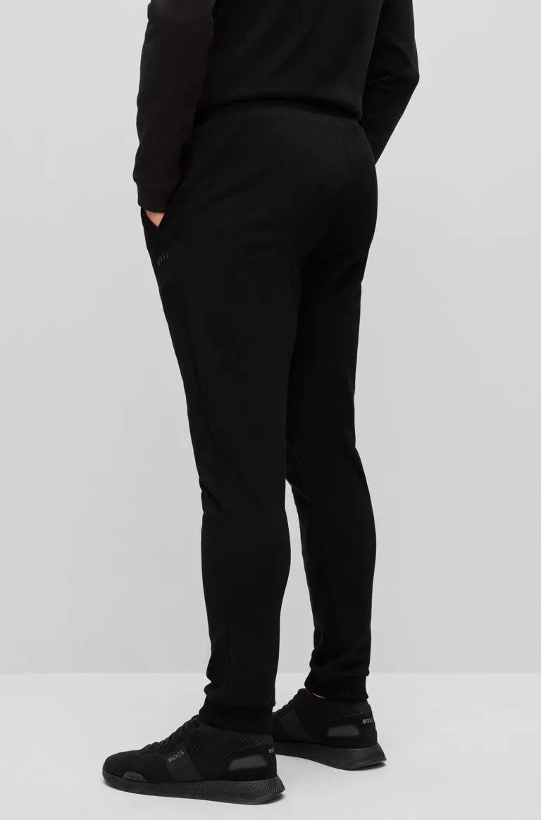 Pantalon de jogging BOSS noir en coton bio - Georgespaul