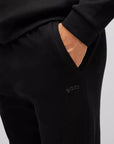 Pantalon de jogging BOSS noir en coton bio - Georgespaul