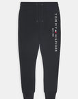 Pantalon de jogging Tommy Hilfiger marine en coton bio - Georgespaul