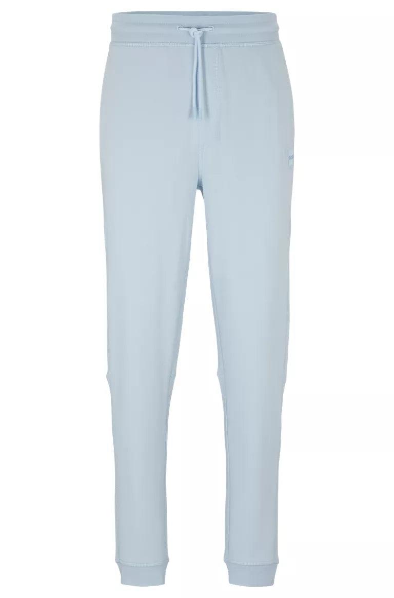 Pantalon de jogging BOSS bleu clair en coton - Georgespaul